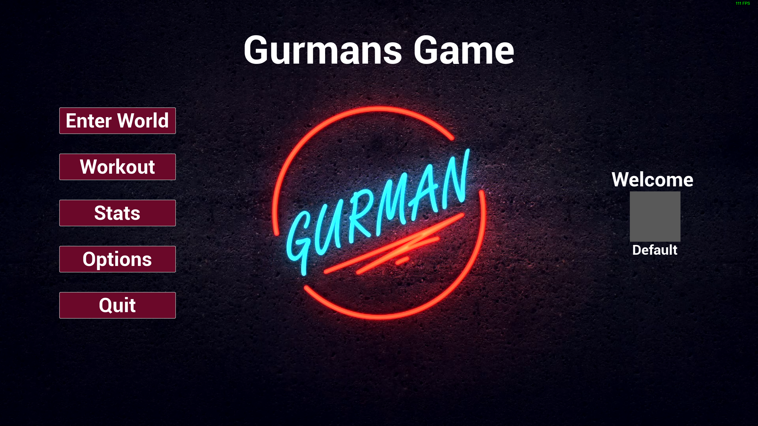 Main Menu